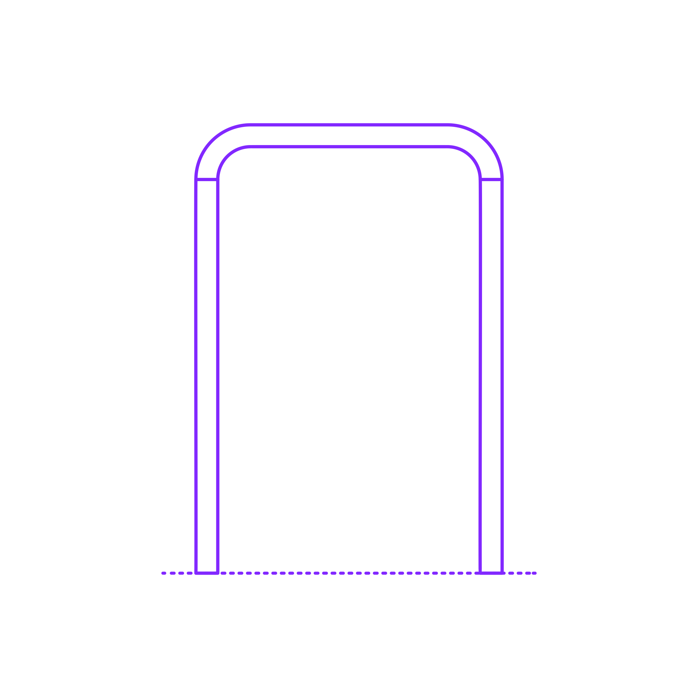 Buildings Arches Rounded Corners Flat Line Art Illustration Svg Free Vectors
